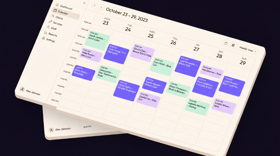 Aperçu du calendrier